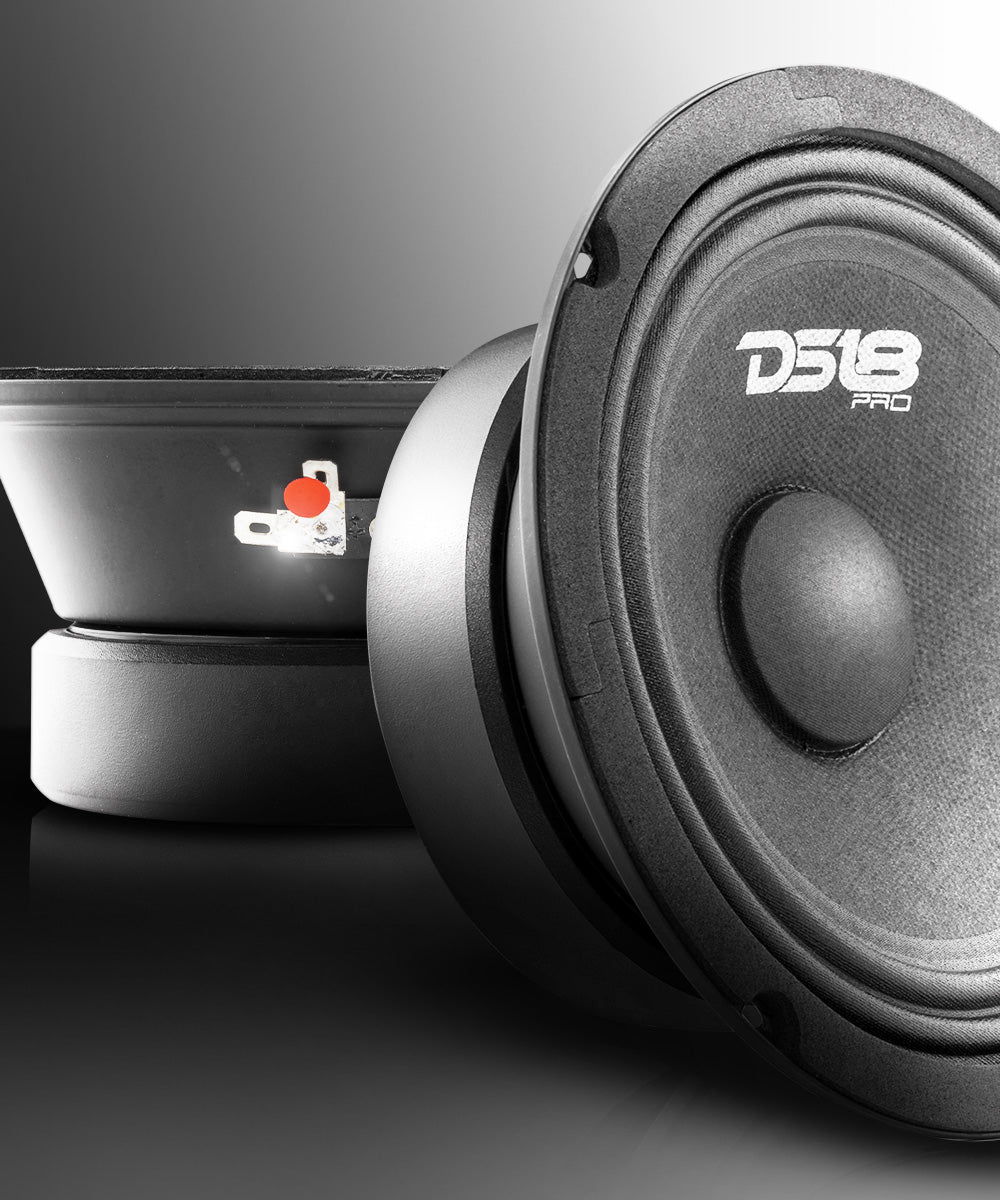 DS18 PRO-GM6SE 6.5" Sealed Back Mid-Range Loudspeaker 480 Watts 8-Ohm - DS18