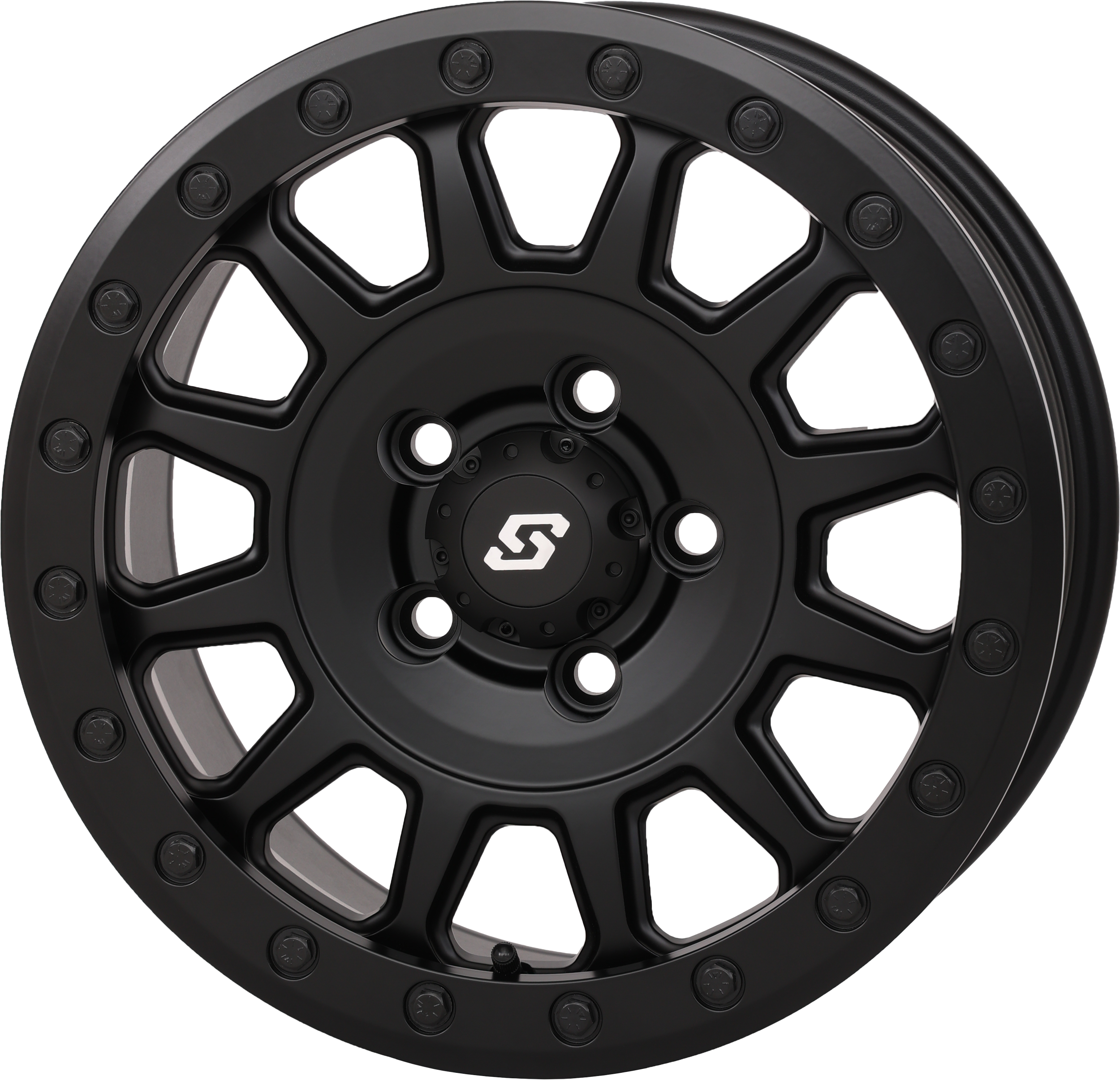 ADAPT WHEEL 15X7 5+2 5/4.5 MATTE BLACK