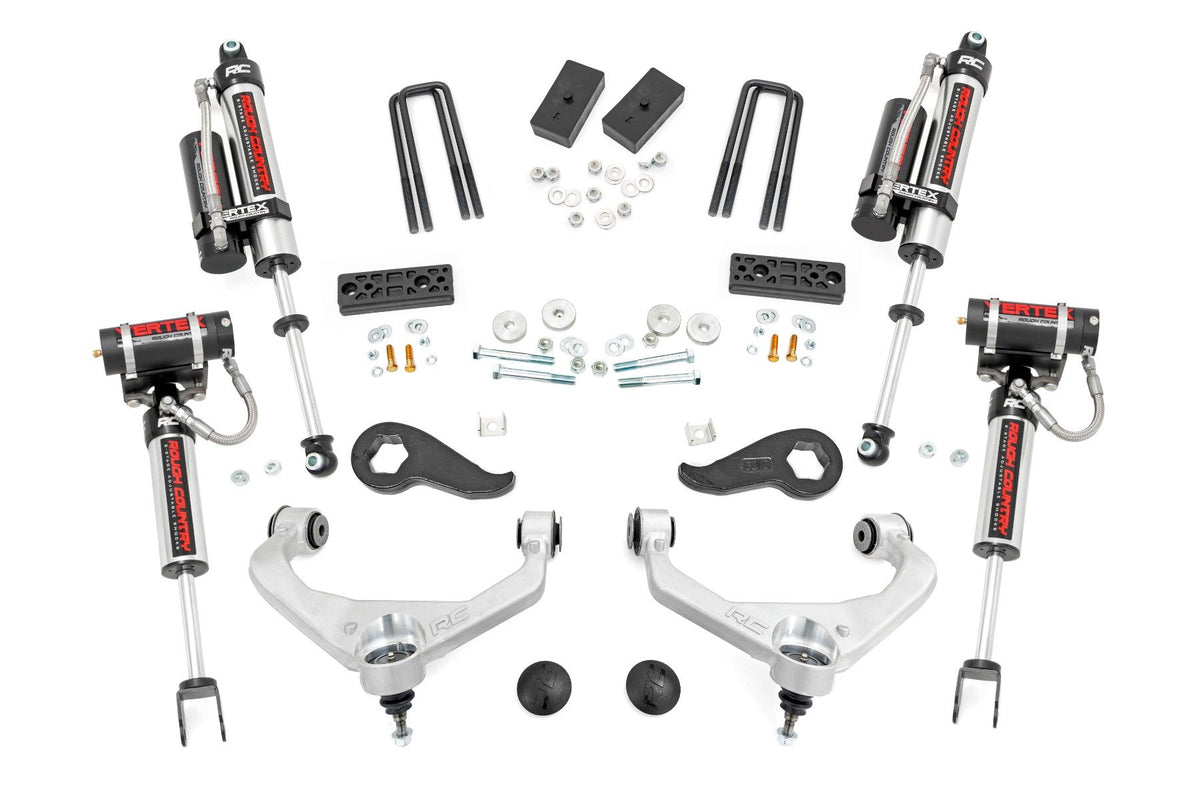 3 Inch Lift Kit | Vertex | w/ Overloads | Chevy/GMC 2500HD/3500HD (20-26)