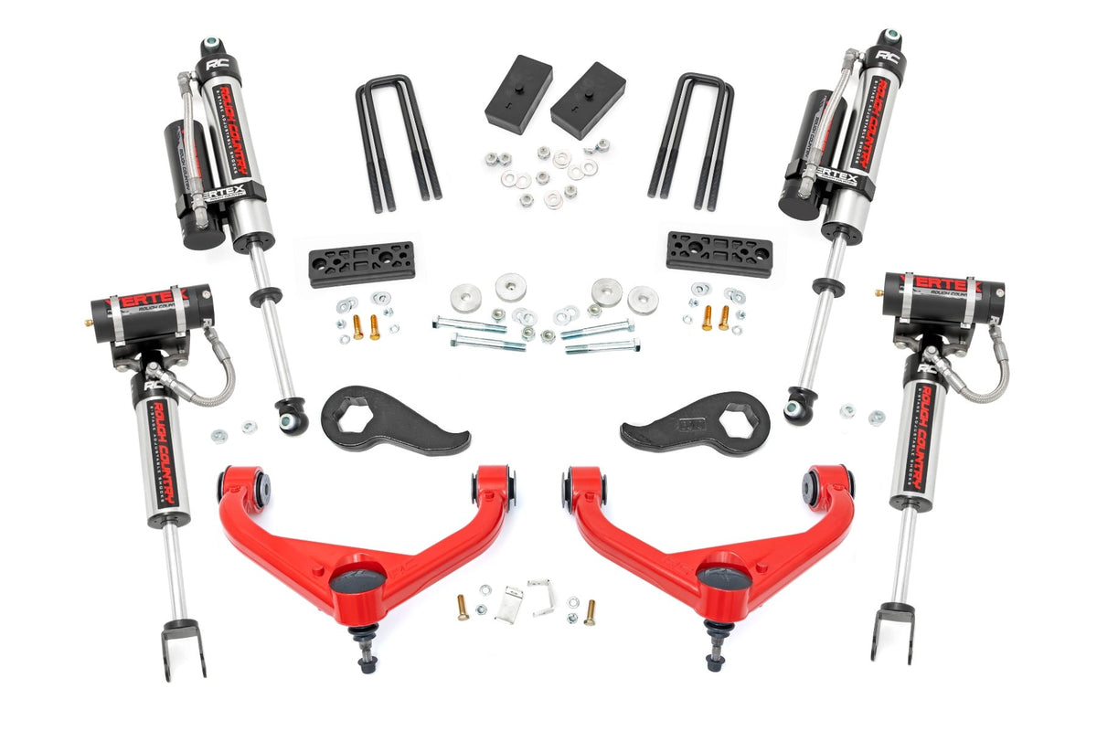 3 Inch Lift Kit | Vertex | w/ Overloads | Chevy/GMC 2500HD/3500HD (20-26)