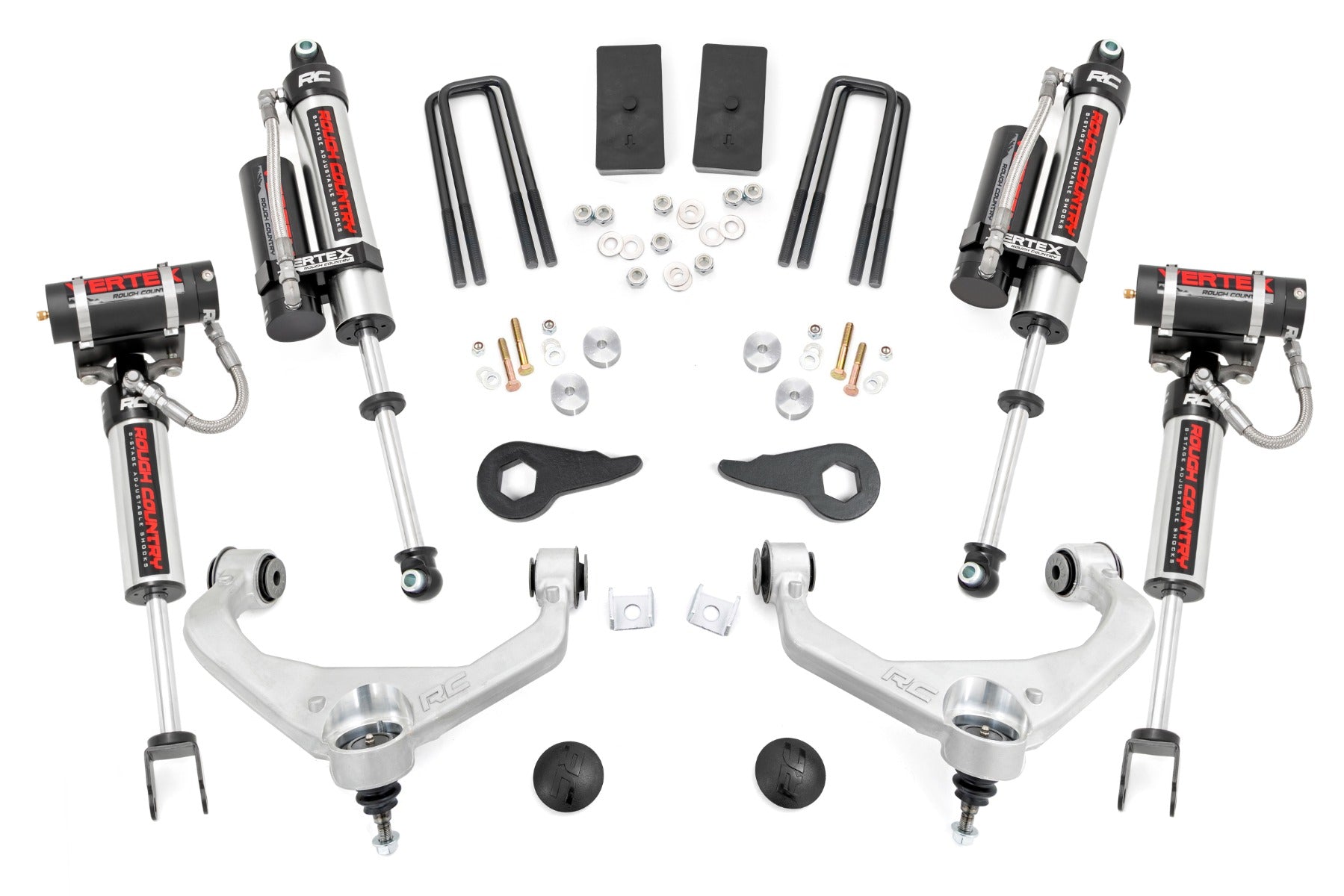 3.5 Inch Lift Kit | Vertex | w/ Overloads | Chevy/GMC 2500HD/3500HD (11-19)