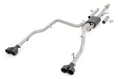 Performance Exhuast | Stainless | Crew/Dbl | RR Exit | Chevy/GMC Sierra/Silverado 1500 (19-26)