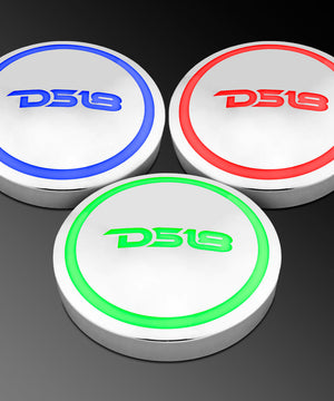 DS18 Waterproof Chrome Plated RGB Led 4.13" - DS18