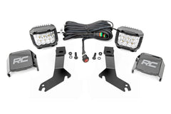 LED Light Kit | Ditch Mount | 3" OSRAM | Wide | Chevy Silverado 1500 (99-06)/Tahoe (00-06)