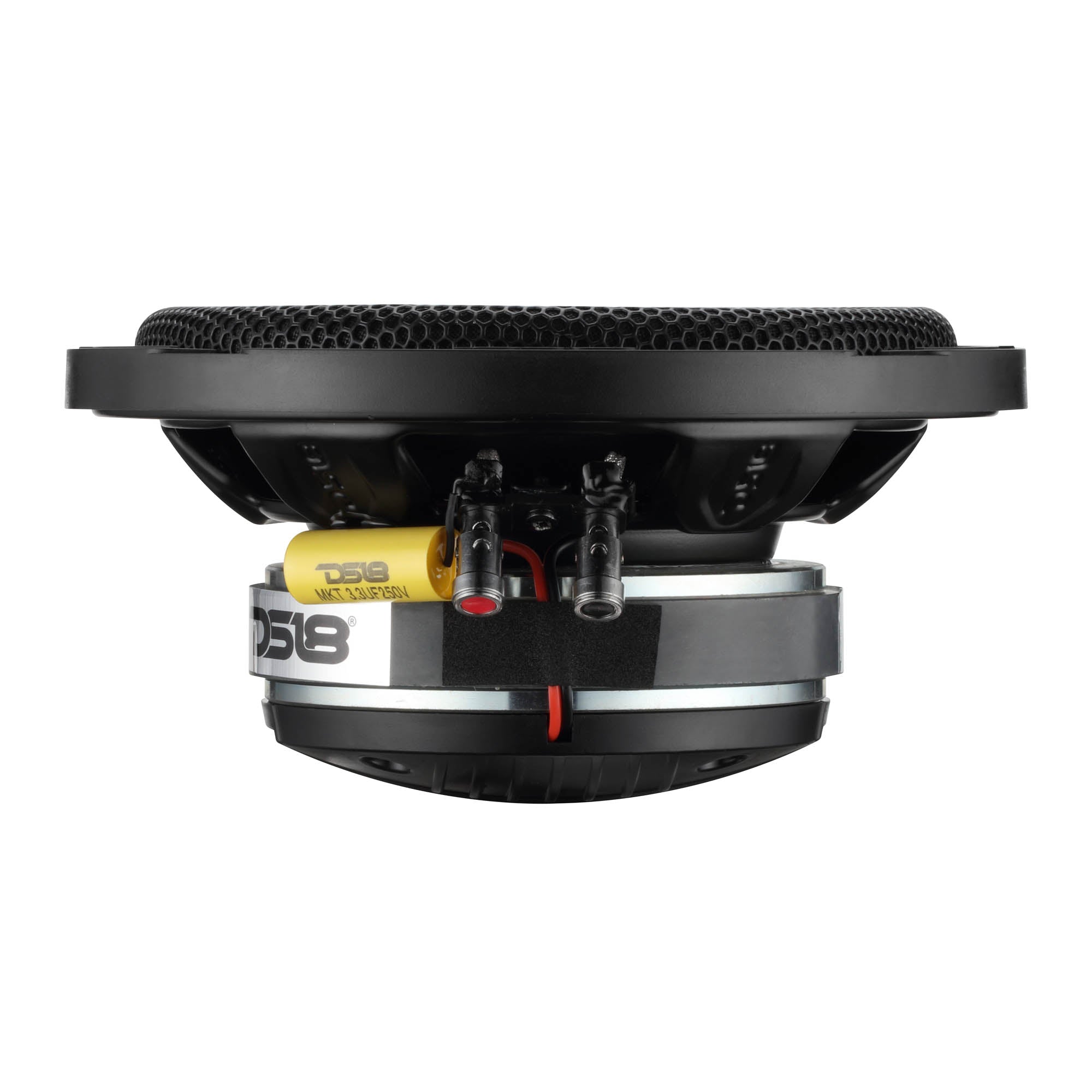 PRO 6.5" Shallow Coaxial Hybrid Mid-Range Loudspeaker with Built-in Driver | 150W RMS 8-Ohm - DS18