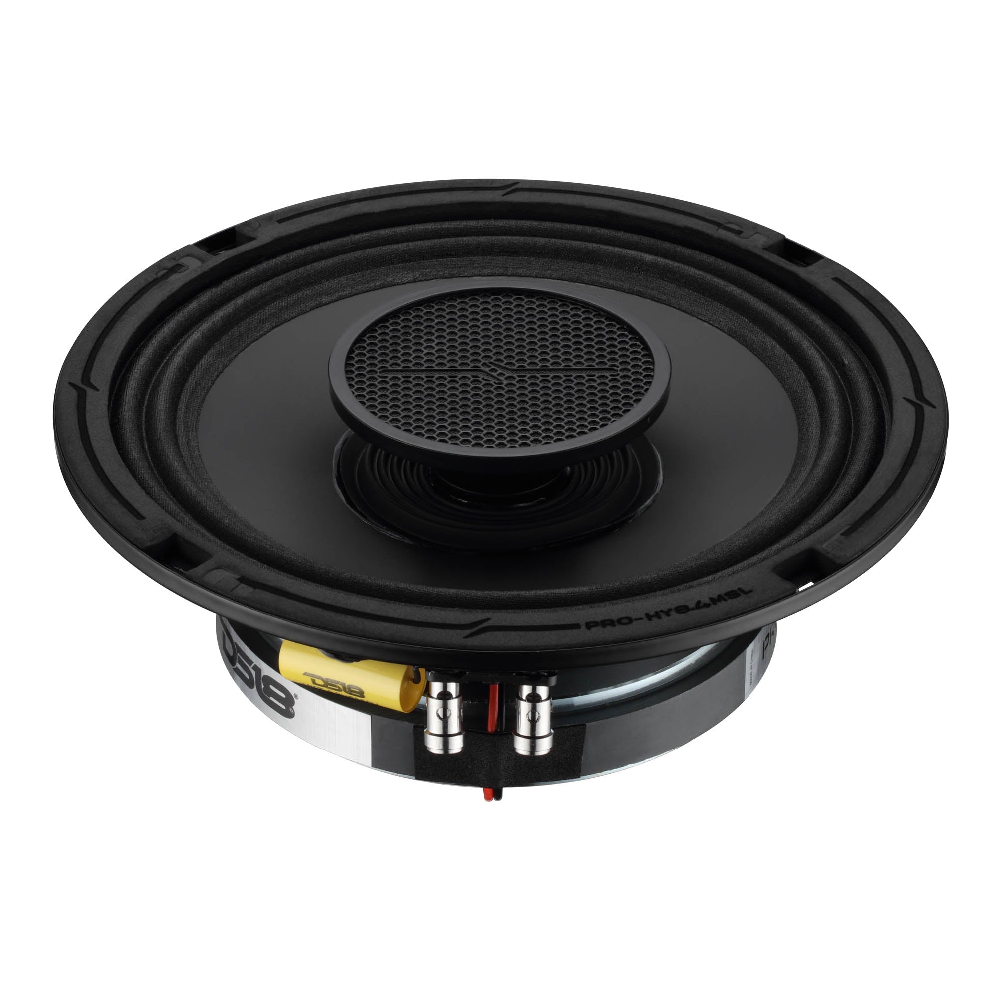 PRO 8" Shallow Coaxial Hybrid Mid-Range Loudspeaker with Built-in Driver | 200W RMS 4-Ohm - DS18