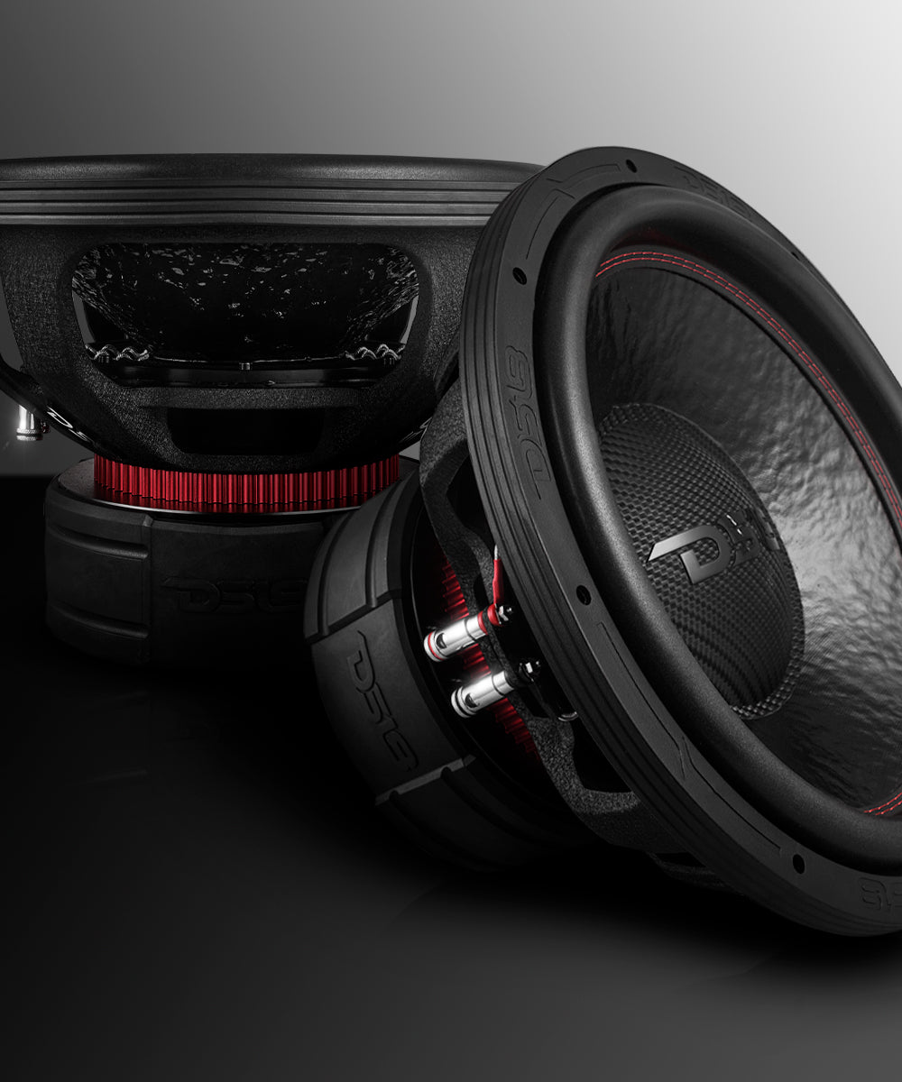 EXL 15” Subwoofer Triple Stack with Reinforced Cone 2500 Watts RMS 4" Dvc 4-Ohm - DS18