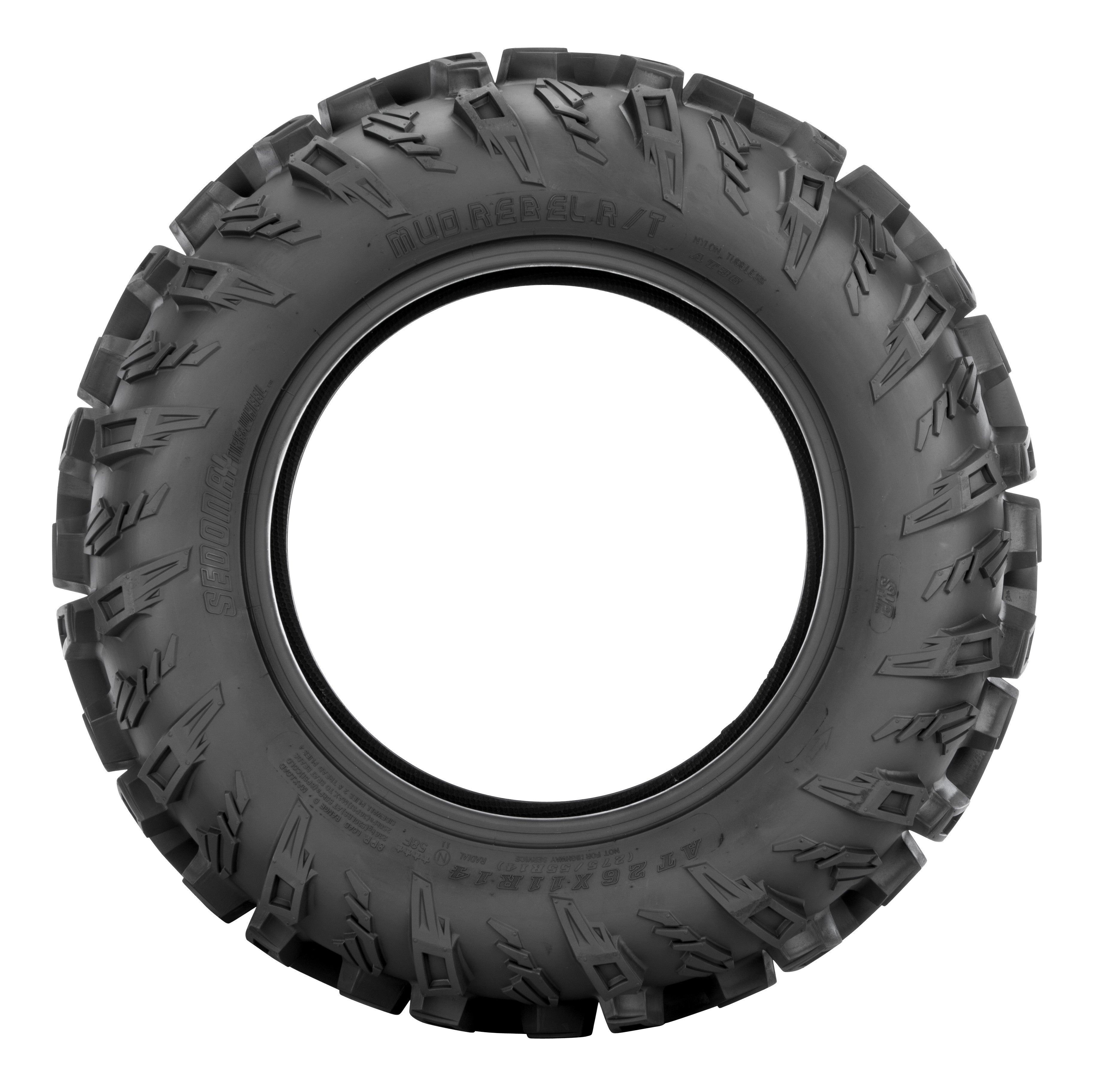 TIRE MUD REBEL R/T 26X9R14 RADIAL 8PR LR440LBS