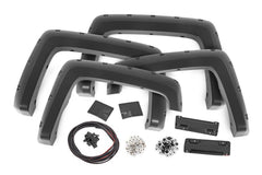Pocket Fender Flares | 6'7" & 8' Bed | GPA Graphite | Chevy Silverado 1500 (14-18)/2500HD