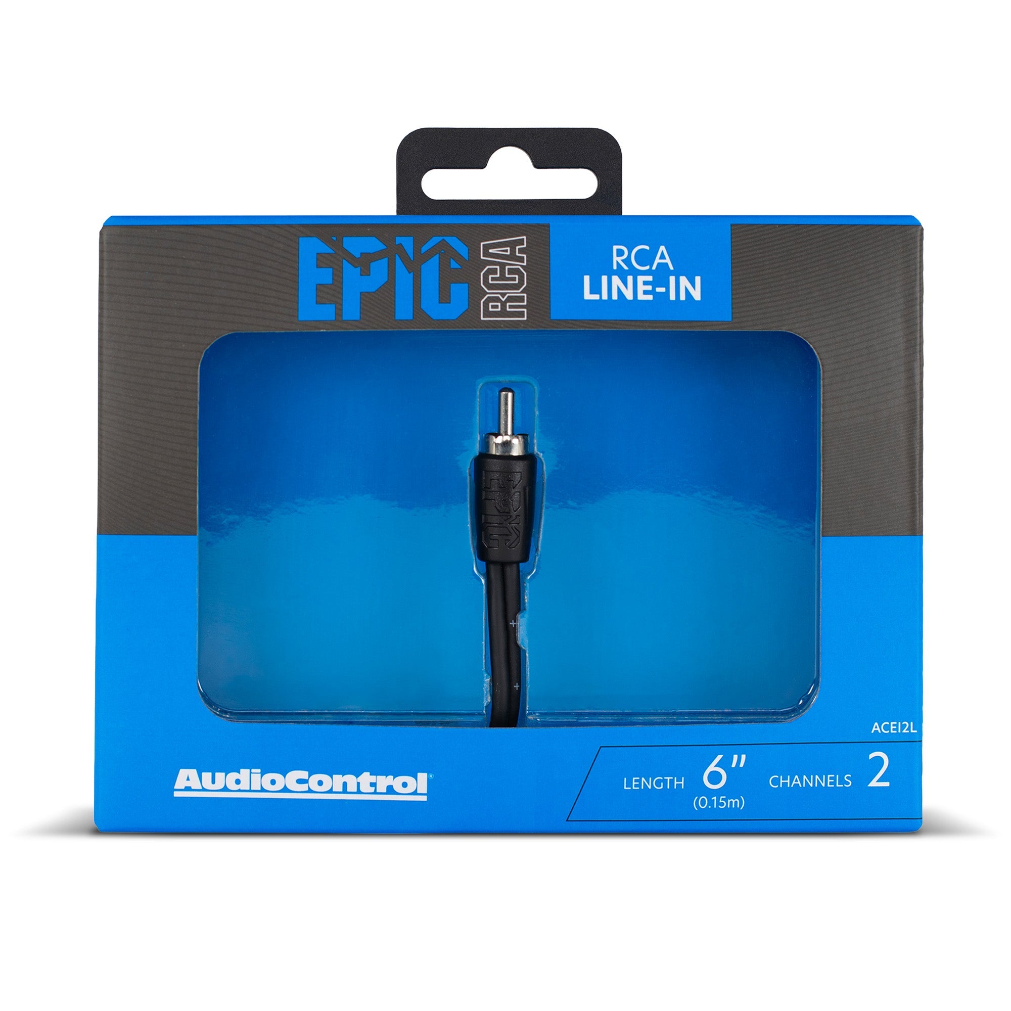 EPIC Twistcore Pair RCA Line-In (6in)