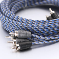 EPIC 4-Channel Twistcore Pair RCA Interconnect (17ft - 20ft)