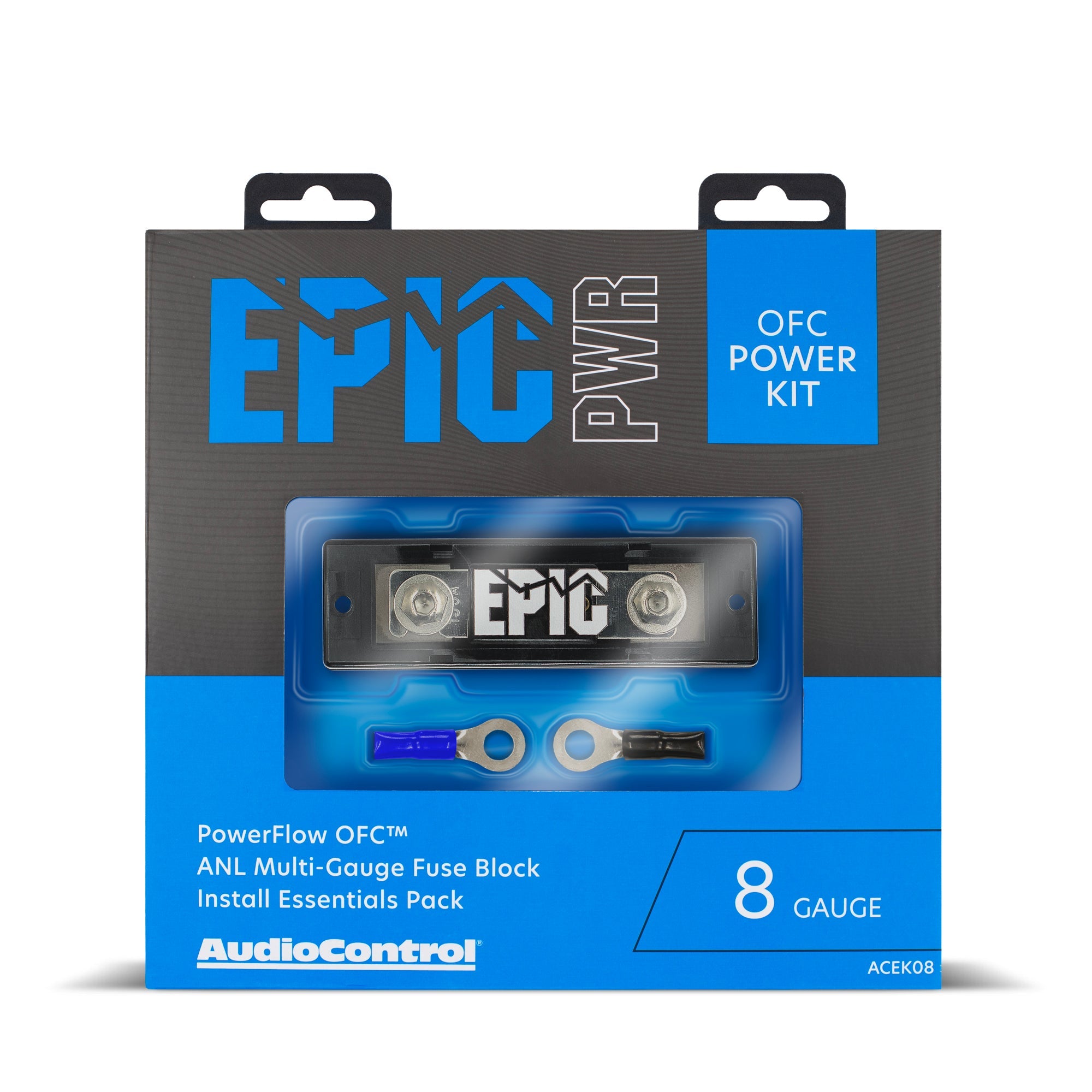 EPIC PowerFlow OFC Amp Wiring Kit (8 Gauge)