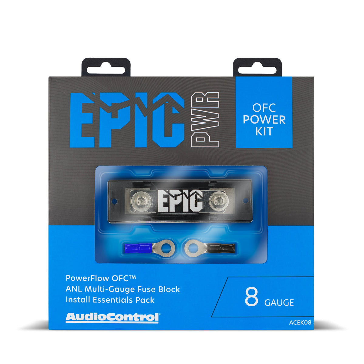EPIC PowerFlow OFC Amp Wiring Kit (8 Gauge)