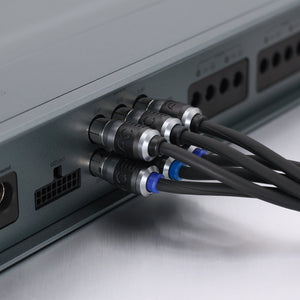 AC Studio 6-Channel Double-Shielded Directional Twisted Pair RCA Interconnect (12ft - 17ft)