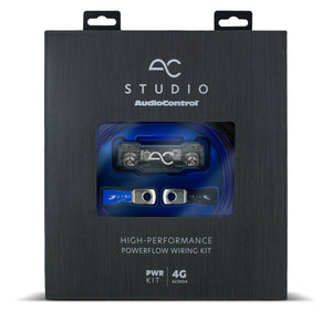 AC Studio High-Performance PowerFlow OFC Amp Wiring Kit (4 Gauge)