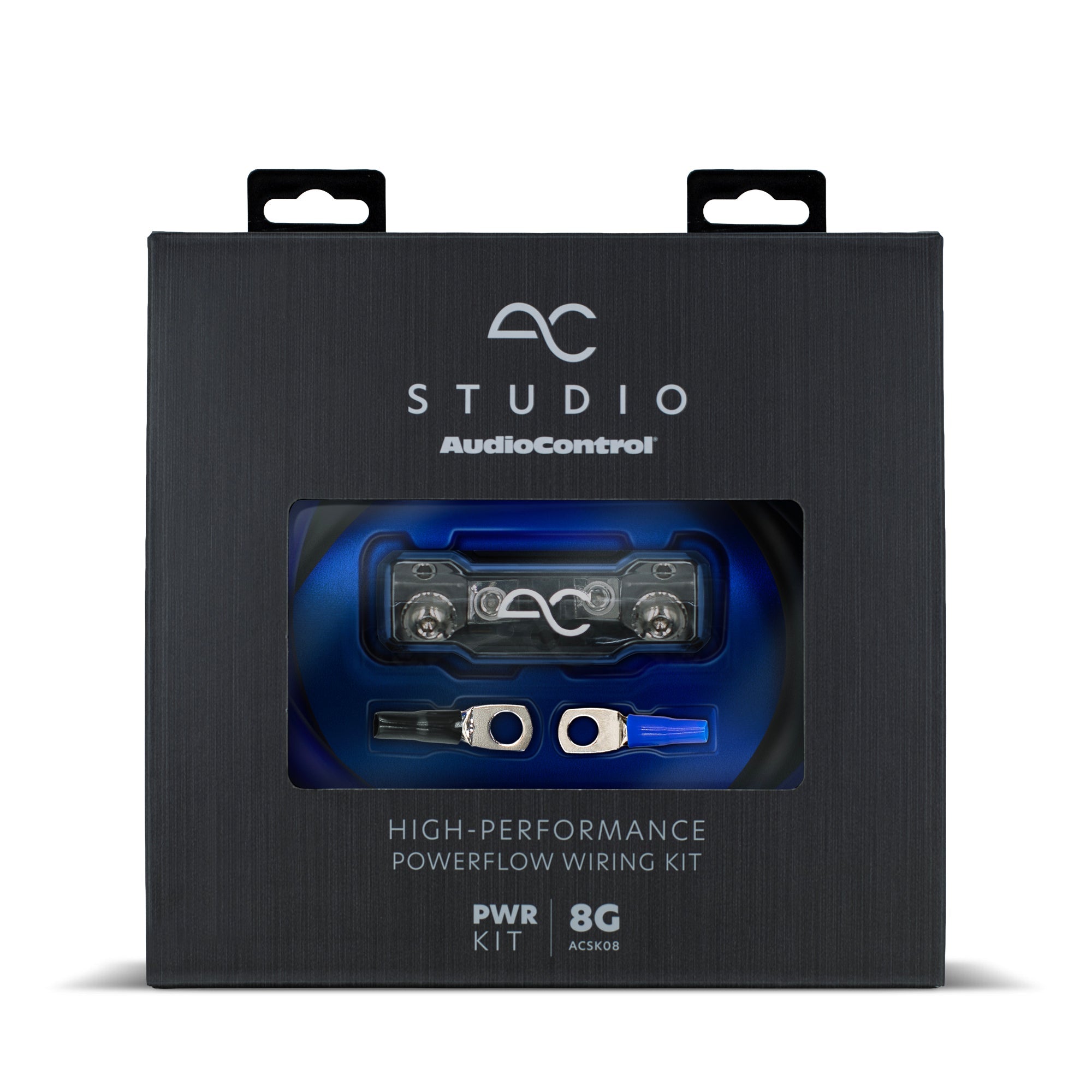AC Studio High-Performance PowerFlow OFC Amp Wiring Kit (8 Gauge)