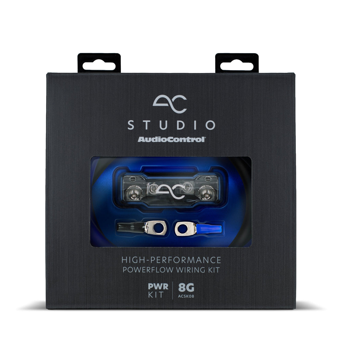 AC Studio High-Performance PowerFlow OFC Amp Wiring Kit (8 Gauge)