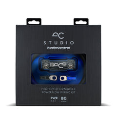 AC Studio High-Performance PowerFlow OFC Amp Wiring Kit (8 Gauge)