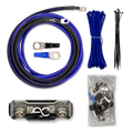 AC Studio High-Performance PowerFlow OFC Amp Wiring Kit (8 Gauge)
