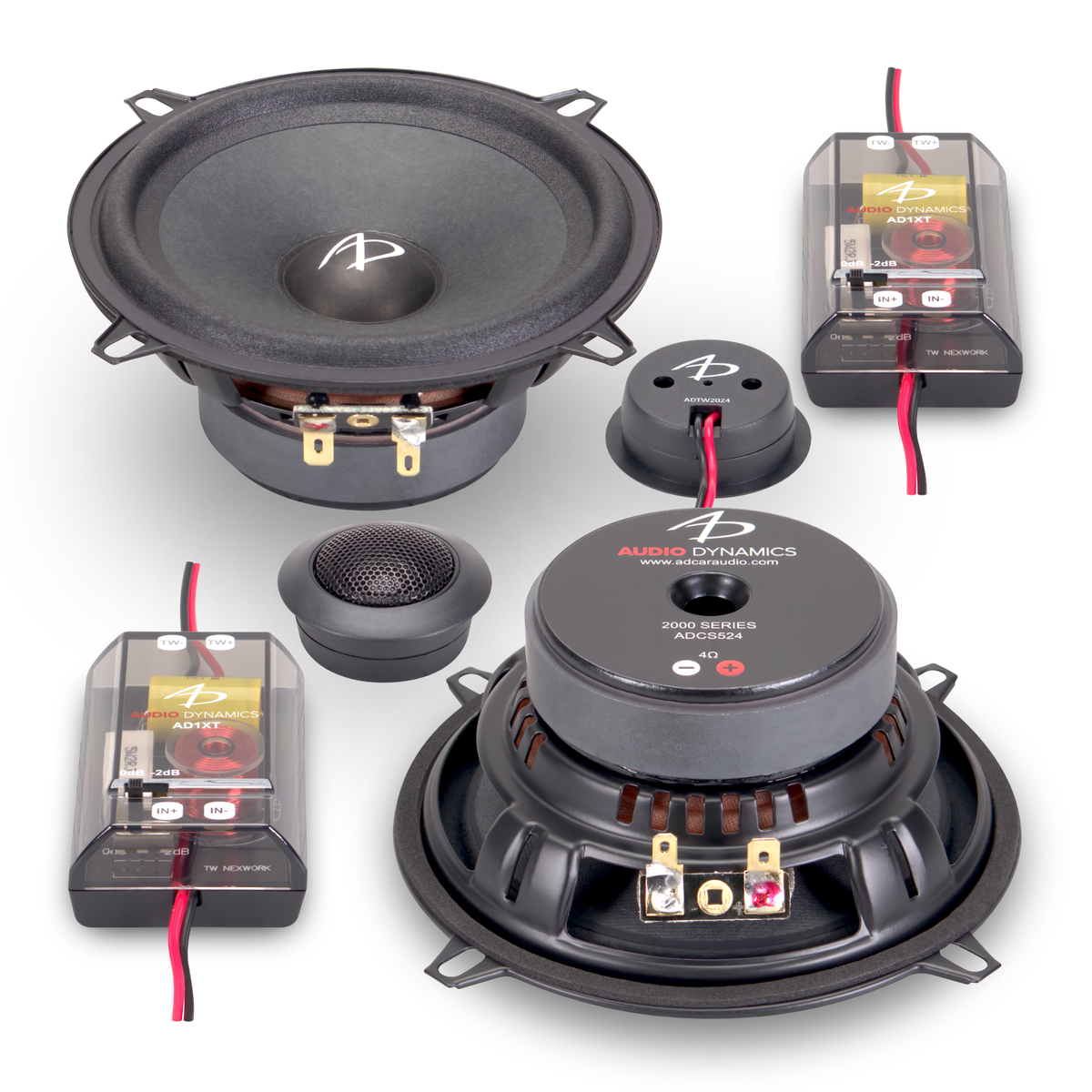 Audio Dynamics CS524 5.25" Component Speaker Set