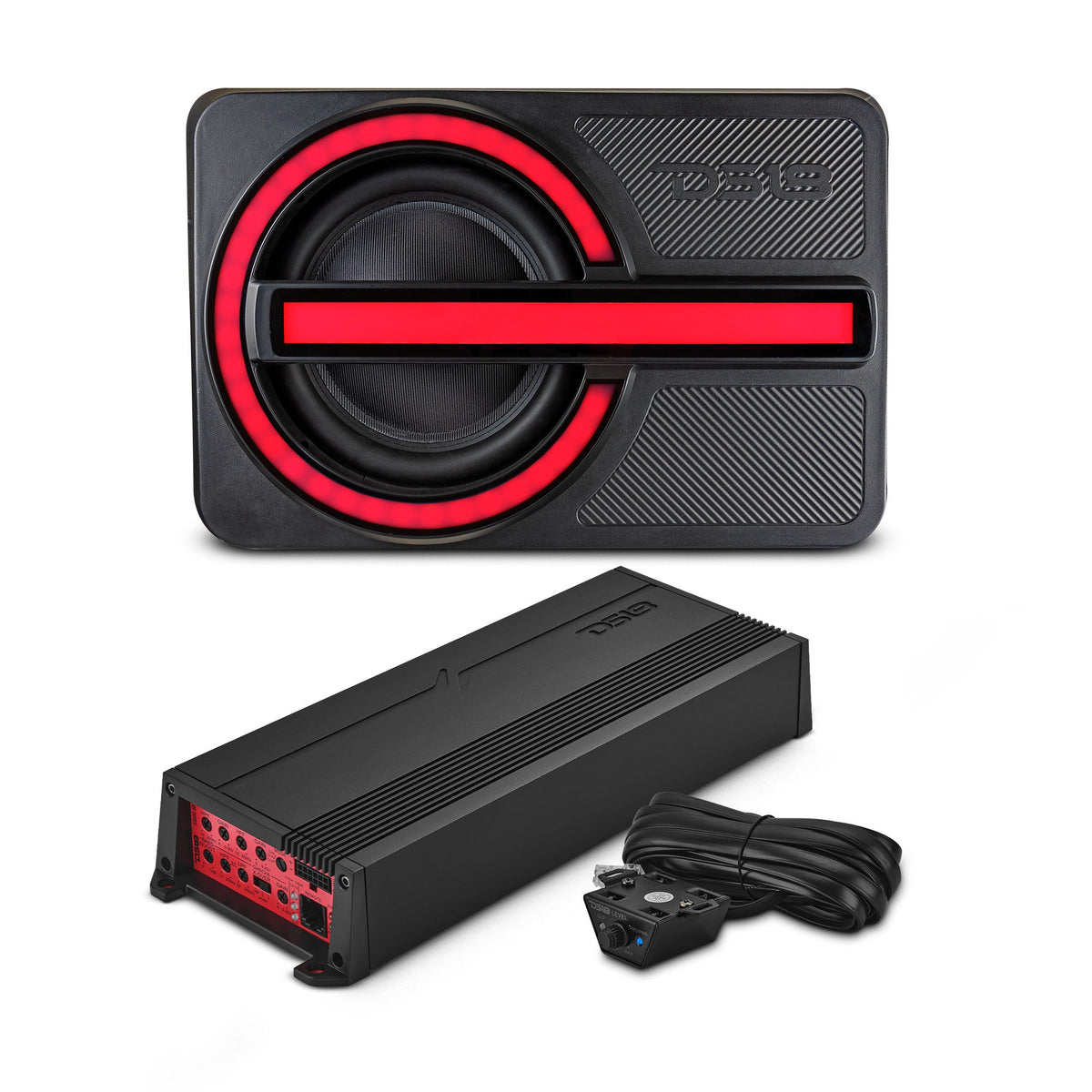Bronco 6th Gen Tailgate Enclosure RGB LED Lights, 12" Subwoofer & Monoblock Amplifier - DS18