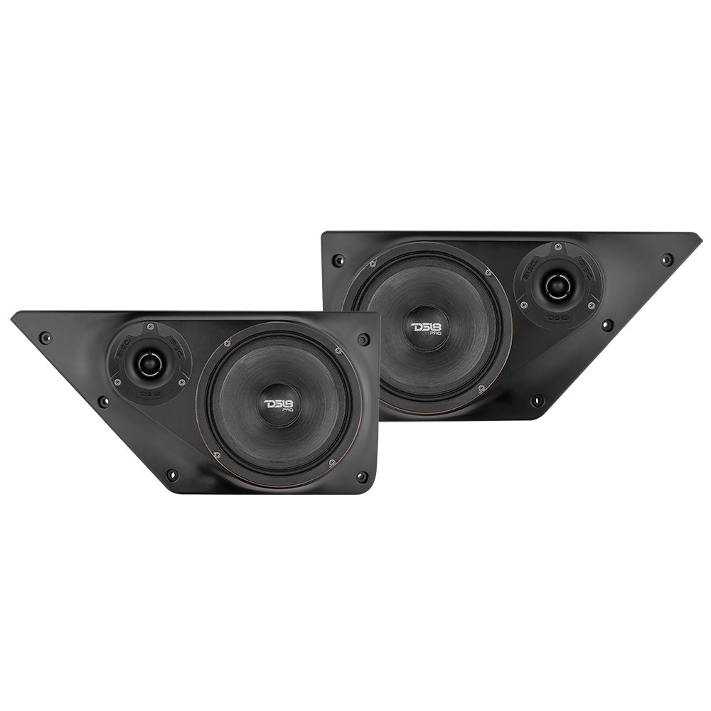 Ford Bronco 6th Gen Front Doors 6.5" Speaker and 3.8" Tweeter Panels - DS18