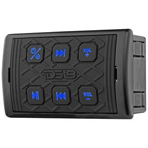 Marine And Powersports Waterproof Bluetooth Audio Receiver With Controls - DS18