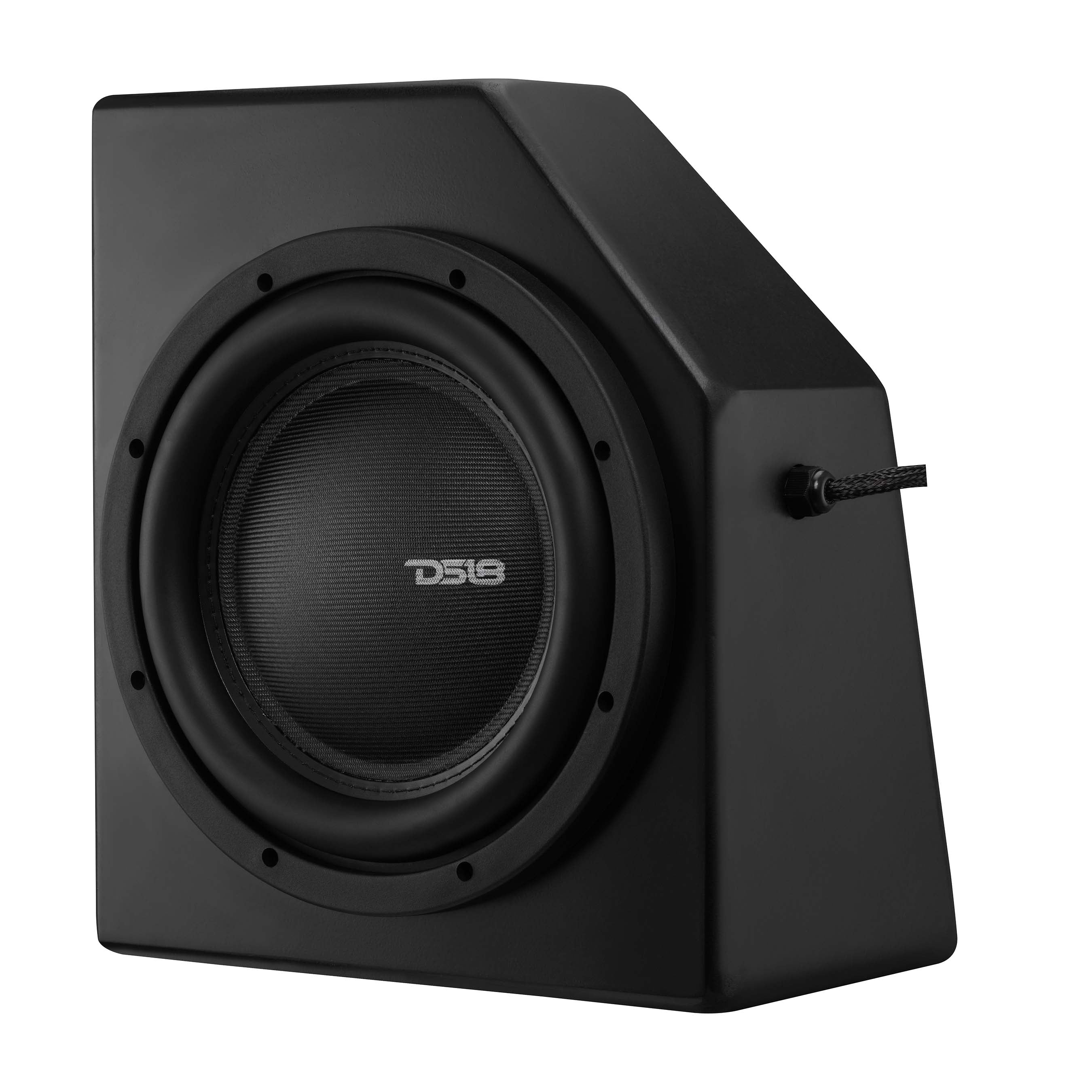 Can-Am 10” Under-Seat Subwoofer Enclosure for 2-Door & 4-Door Maverick X3 (2017-Up) - Front Driver Side - DS18