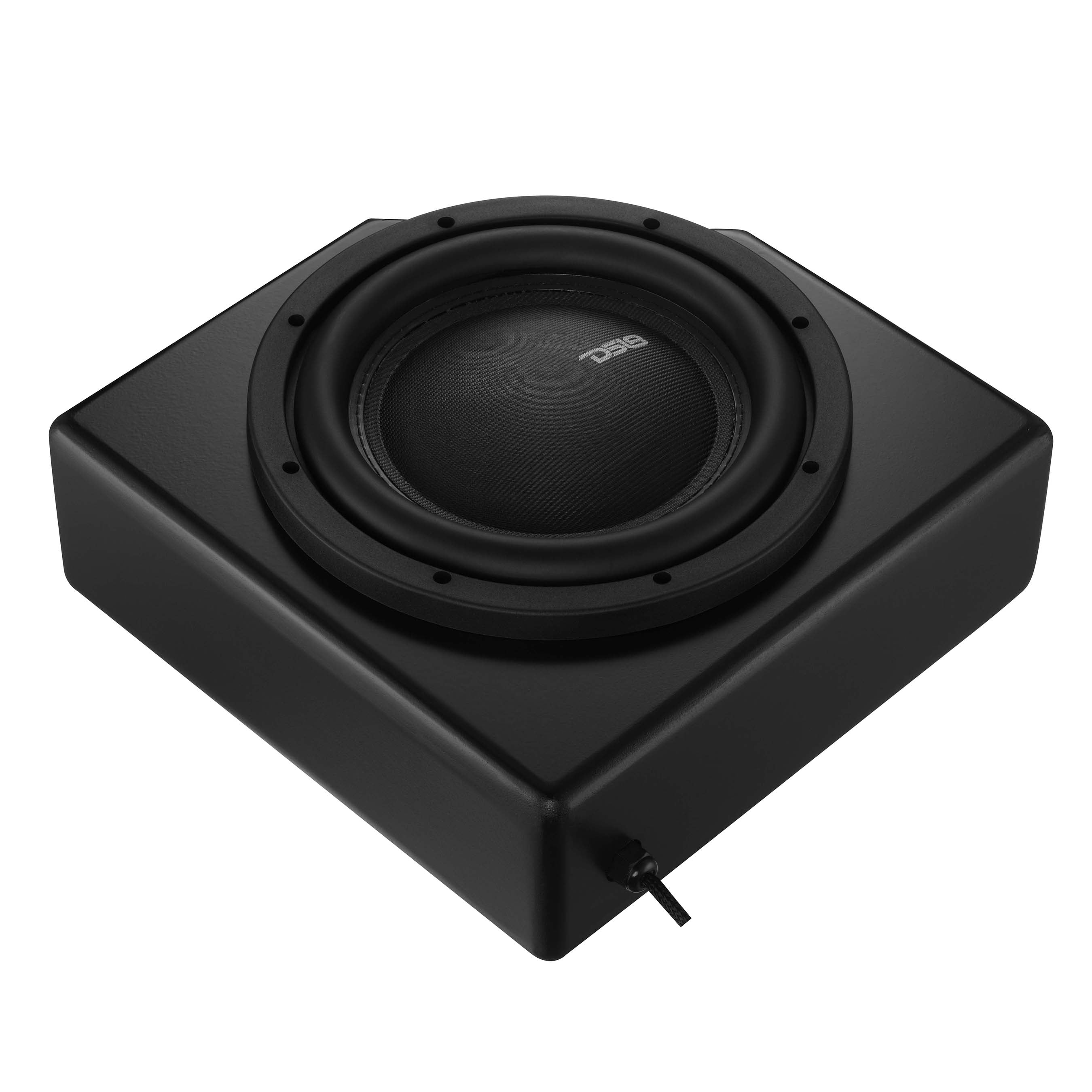 Can-Am 10” Under-Seat Subwoofer Enclosure for 4-Door Maverick X3 (2017-Up) - Rear Driver Side - DS18
