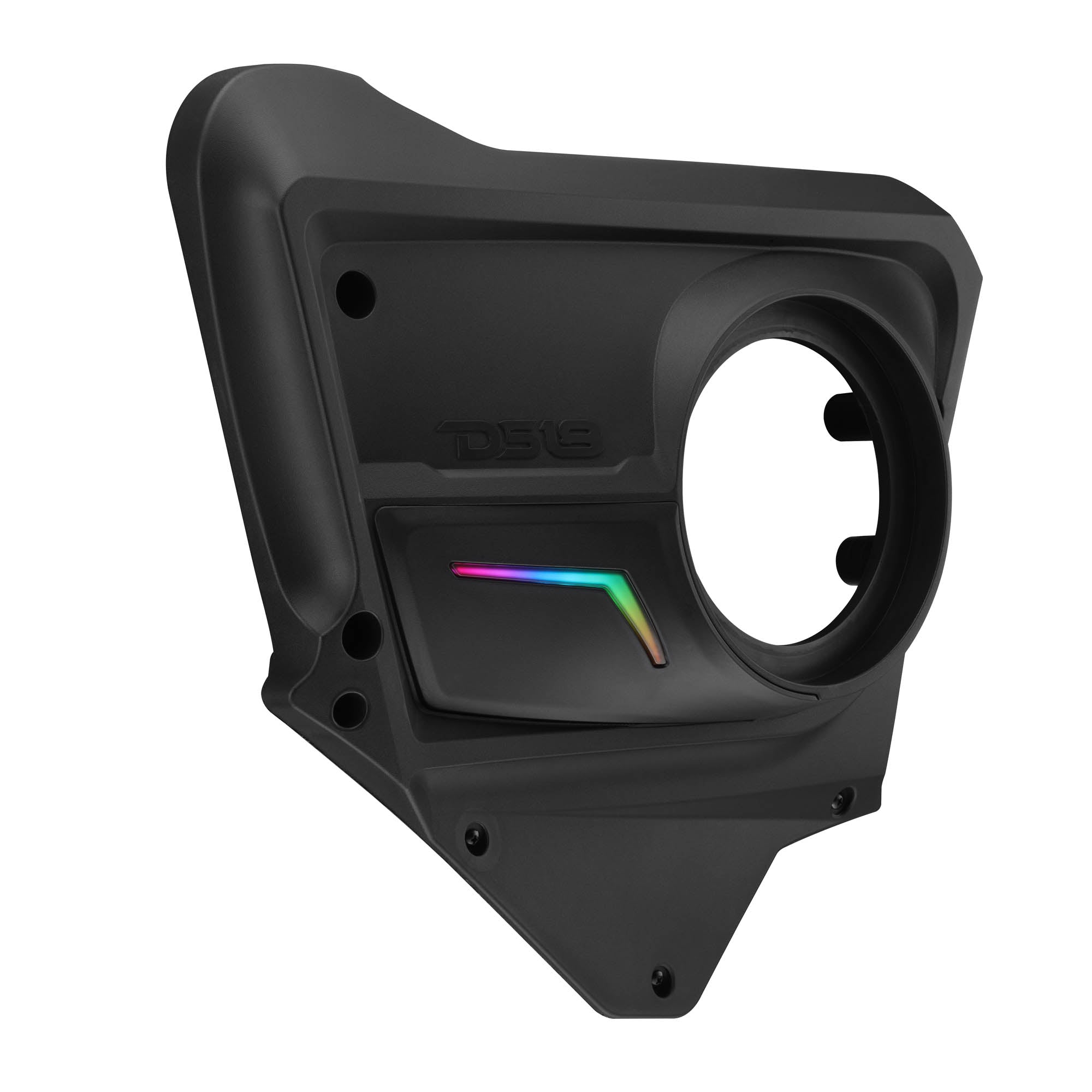 Can-Am Maverick X3 (2017-Up) Rear Door Speaker Panels with Digital LED Badge - DS18