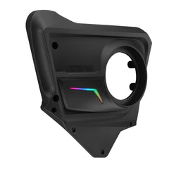 Can-Am Maverick X3 (2017-Up) Rear Door Speaker Panels with Digital LED Badge - DS18