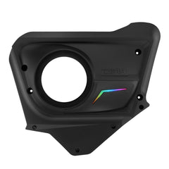 Can-Am Maverick X3 (2017-Up) Rear Door Speaker Panels with Digital LED Badge - DS18