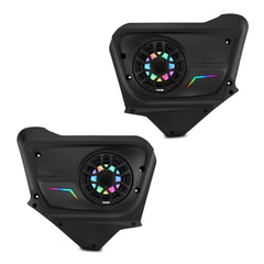 Can-Am Maverick X3 Max (2017-Up) Rear Door Speaker Panels Loaded with NXL-IQ 6.5" 2-Way Coaxial Marine Speakers and Digital