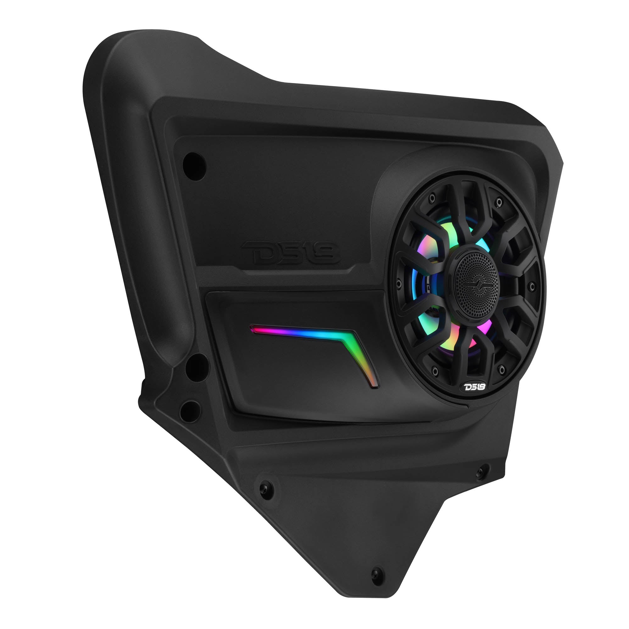 Can-Am Maverick X3 Max (2017-Up) Rear Door Speaker Panels Loaded with NXL-IQ 6.5" 2-Way Coaxial Marine Speakers and Digital