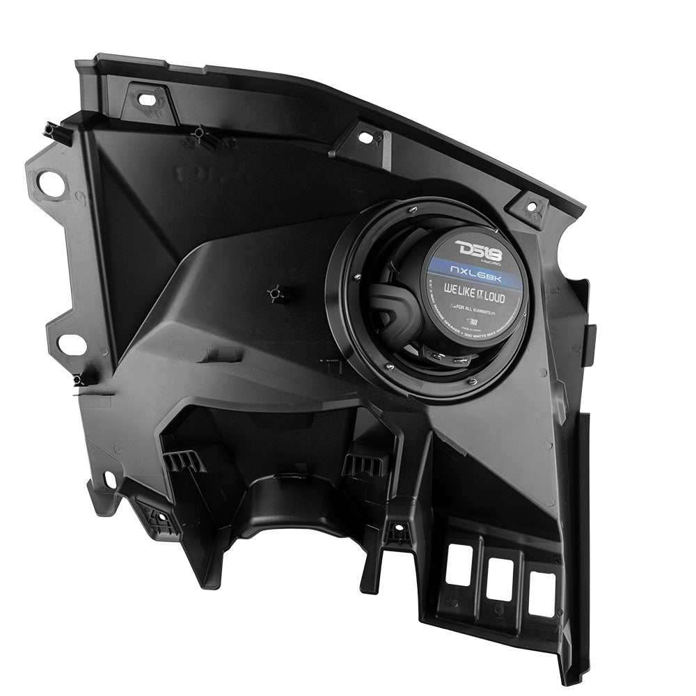 Can-Am Maverick X3 Dashboard Panel Loaded with 6.5" Speaker and RGB Lights - DS18