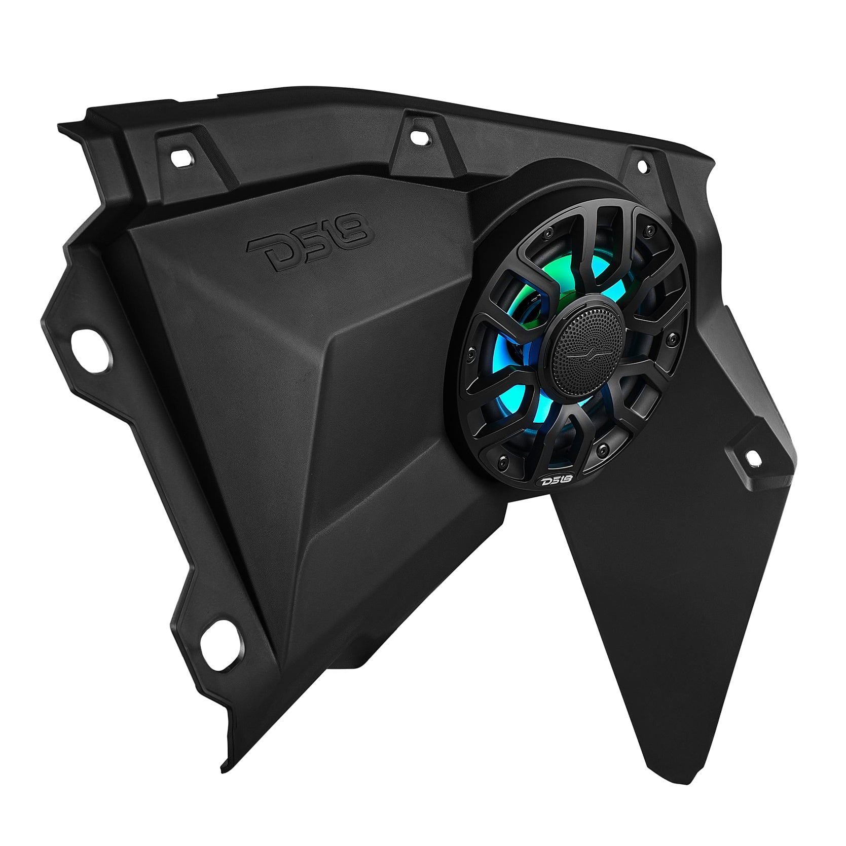 Can-Am Maverick X3 Dashboard Panel Loaded with NXL-IQ 6.5" 2-Way Coaxial Marine Speakers and Digital LED Lights - DS18