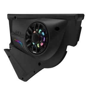 Can-Am Maverick X3 Door Speaker Panels Loaded with NXL-IQ 6.5" 2-Way Coaxial Marine Speakers and Digital LED Badge - DS18