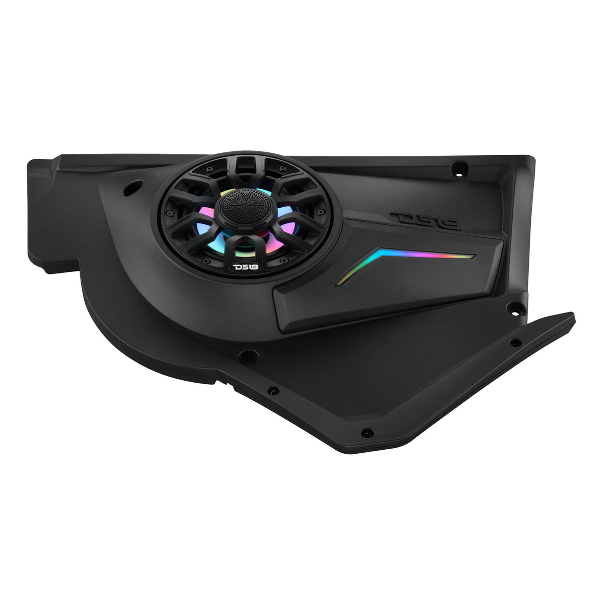 Can-Am Maverick X3 Door Speaker Panels Loaded with NXL-IQ 6.5" 2-Way Coaxial Marine Speakers and Digital LED Badge - DS18