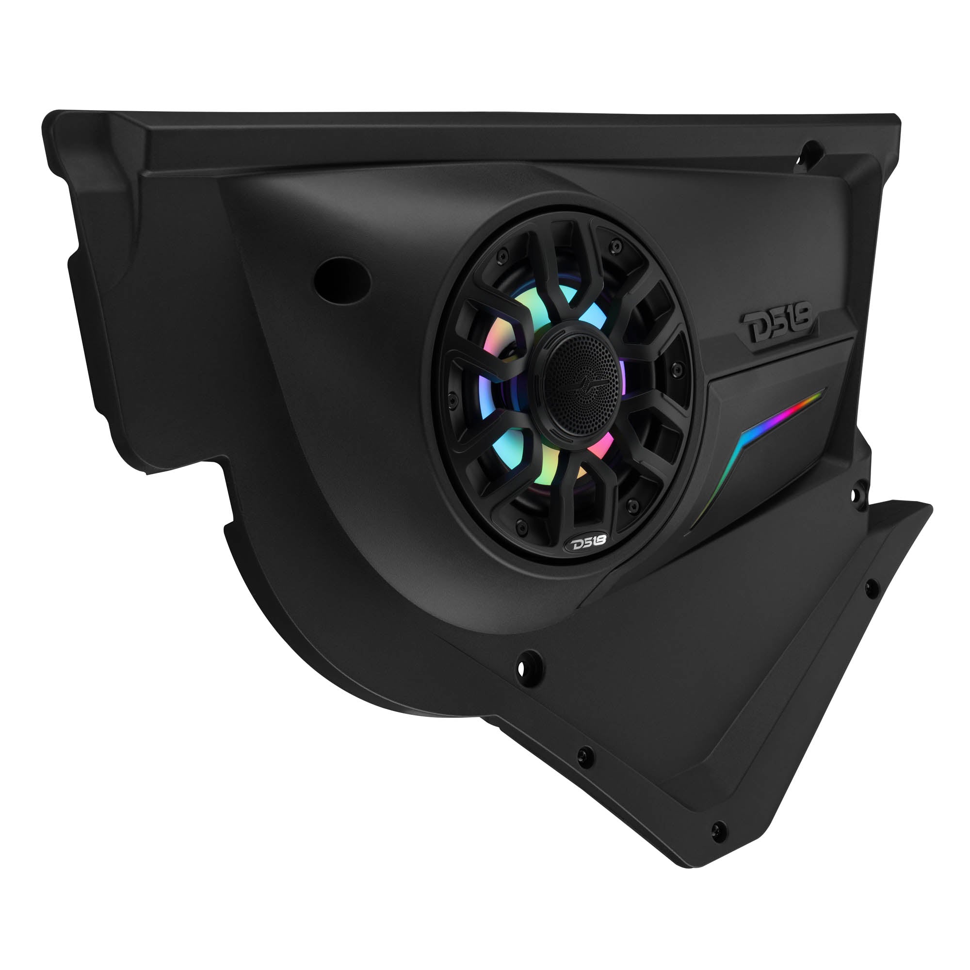 Can-Am Maverick X3 Door Speaker Panels Loaded with NXL-IQ 6.5" 2-Way Coaxial Marine Speakers and Digital LED Badge - DS18