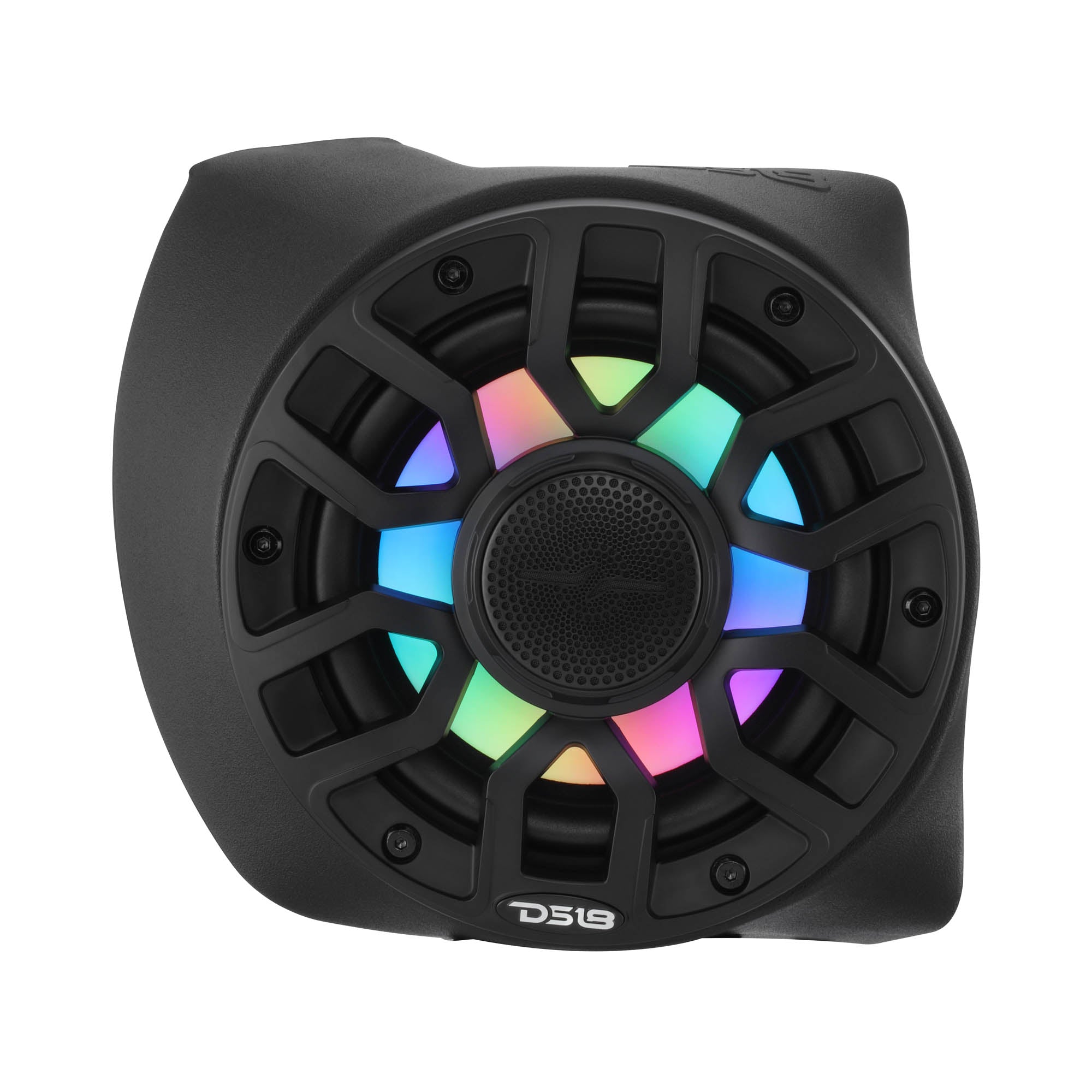 Can-Am Maverick X3 Rear B-Pillar Speaker Pods Loaded with NXL-IQ 6.5" 2-Way Coaxial Marine Speakers and Digital LED Lights