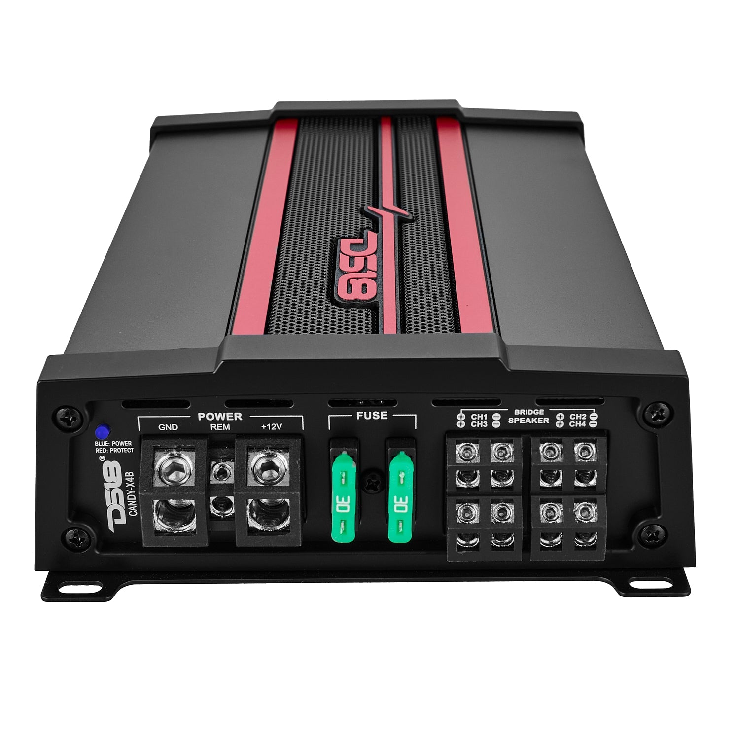 CANDY Compact Full-Range Class D 4-Channel Amplifier 1600 Watts - DS18