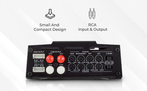 CANDY Compact Full-Range Class D 4-Channel Amplifier 1600 Watts - DS18