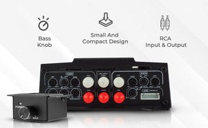 CANDY Compact Full-Range Class D 5-Channel Amplifier 2000 Watts - DS18