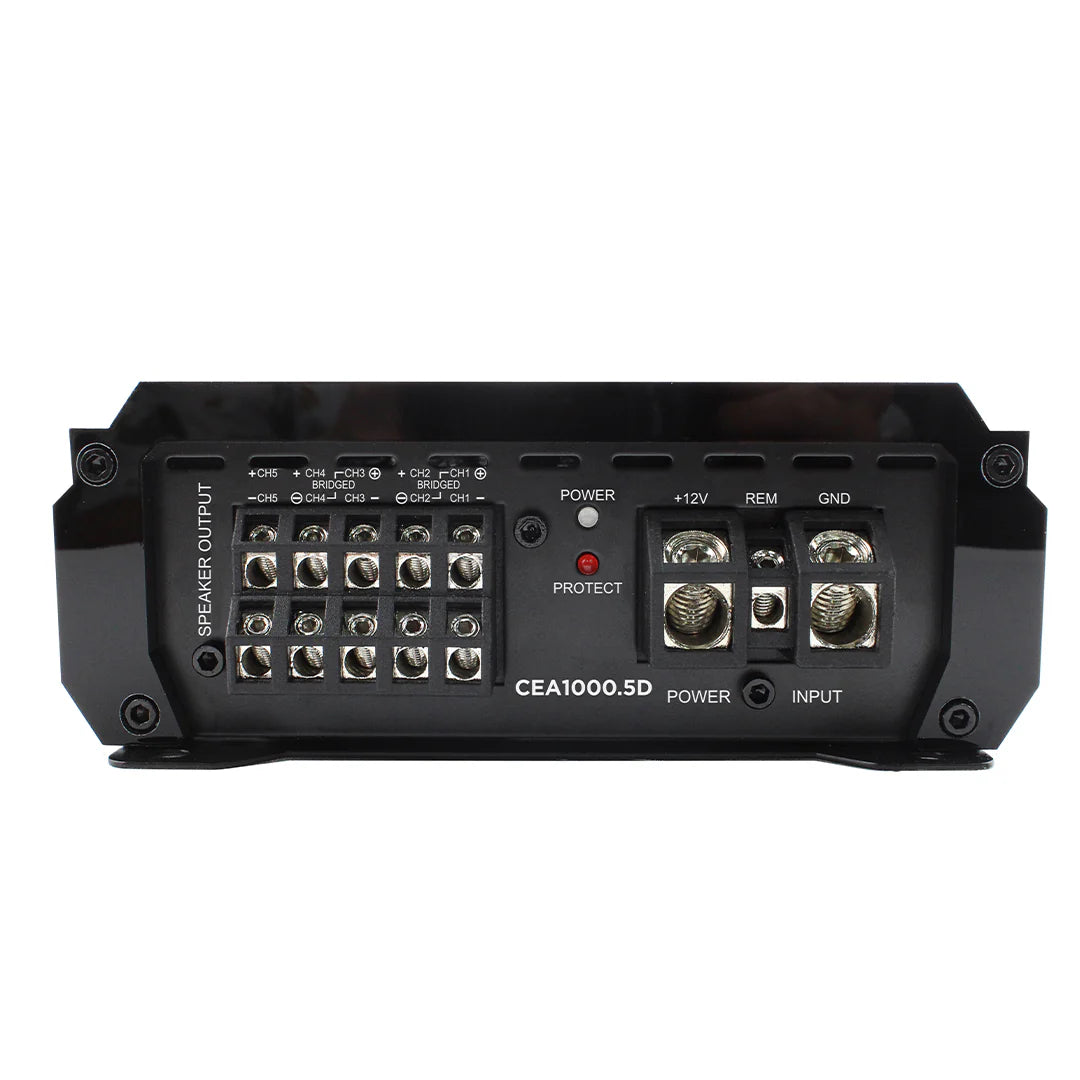 CEA1000.5D - 4000W Max Power / 1000 Watts RMS 5 Channel Class D Amplifier