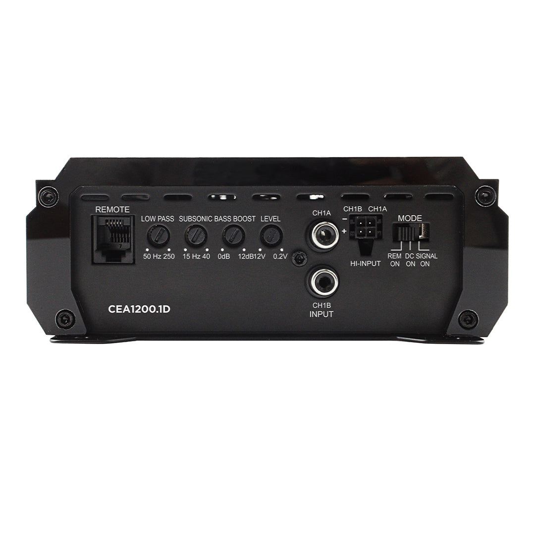 CEA1200.1D - 4800W Max Power / 1200 Watts RMS Class D Monoblock Amplifier