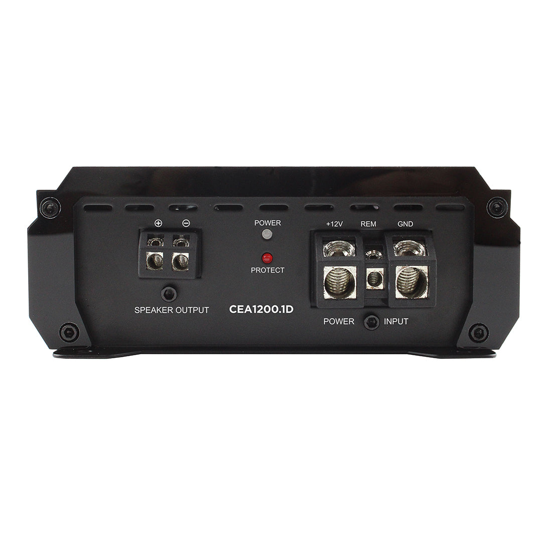 CEA1200.1D - 4800W Max Power / 1200 Watts RMS Class D Monoblock Amplifier