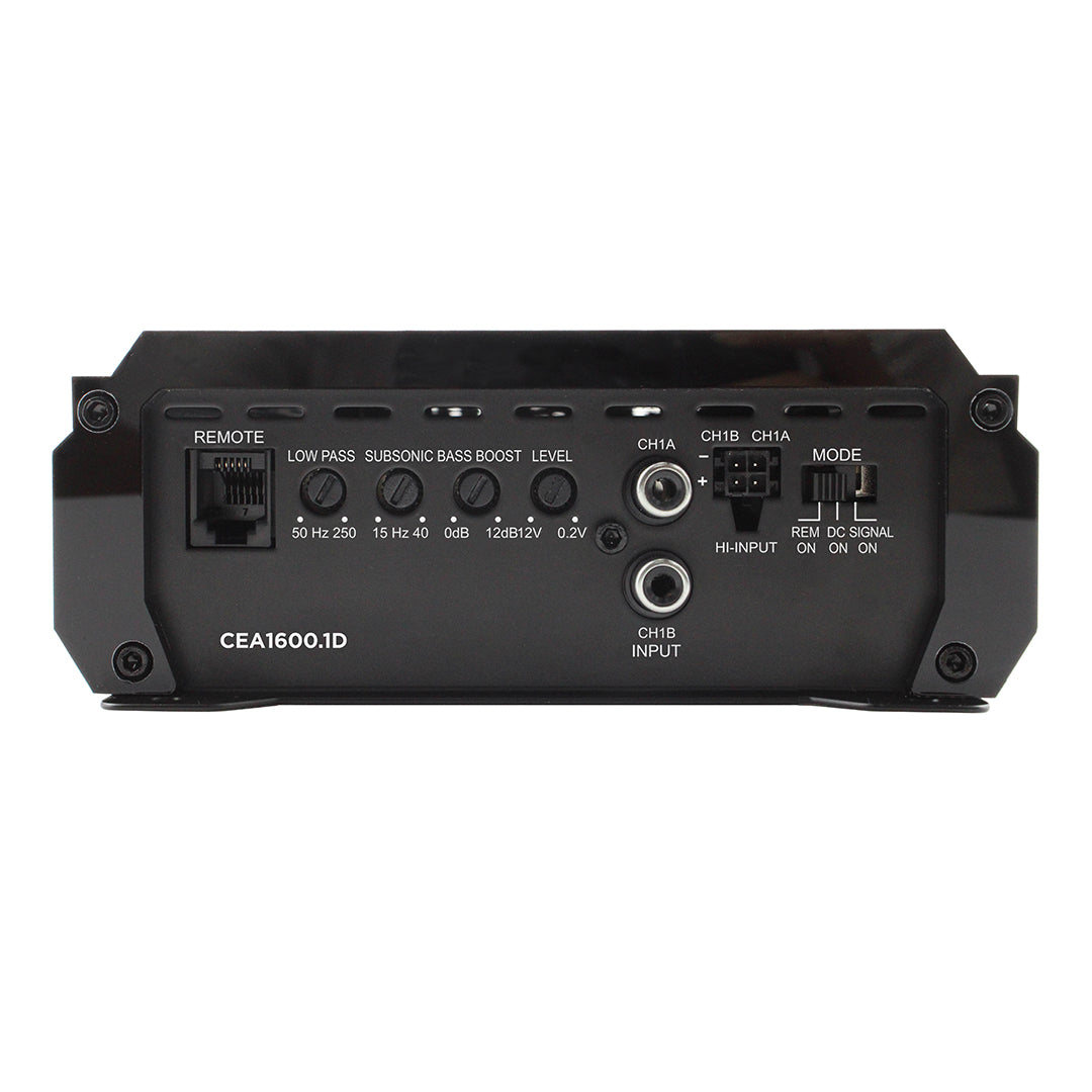 CEA1600.1D - 6400W Max Power / 1600 Watts RMS Class D Monoblock Amplifier