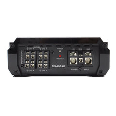 CEA400.4D - 1600W Max Power / 400 Watts RMS 4 Channel Class D Amplifier