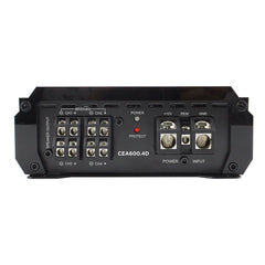 CEA600.4D - 2400W Max Power / 600 Watts RMS 4 Channel Class D Amplifier