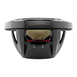 NXL 10" 2-Way Coaxial Marine Speaker With LED RGB Lights 200 Watts Rms 4-Ohm -Black Carbon Fiber - DS18